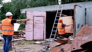 Демонтаж гаражей в Азове, цена от 1733 руб. – услуги под ключ от 2Землекопа-Азв